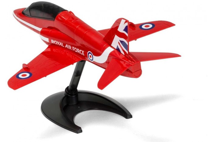 Airfix - Quick Build - RAF Red Arrows Hawk - J6018 - MJ Modelkits.com