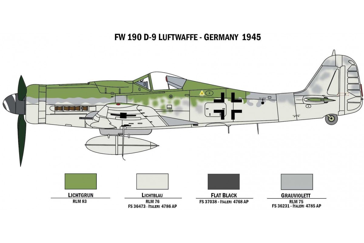 Italeri War Thunder Bf109 F 4 And Fw 190 D 9 1 72 3501 Mj Modely Cz