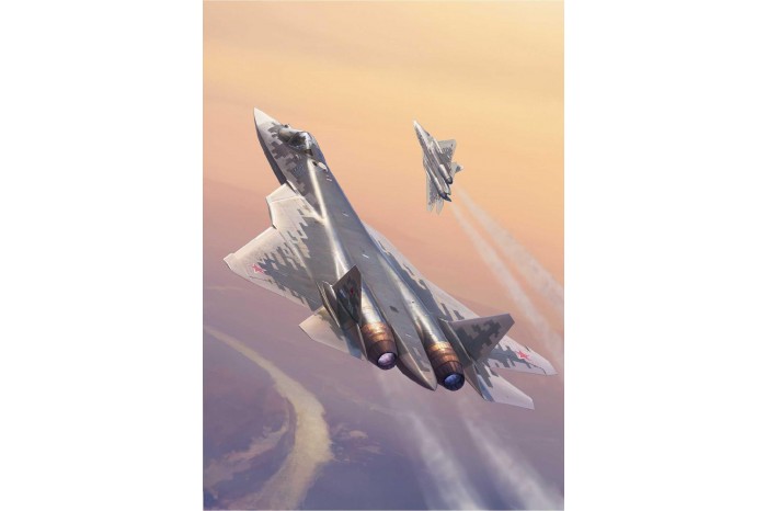 Zvezda - Sukhoi SU-57 (1:72) - 7319 - MJ Modelkits.com