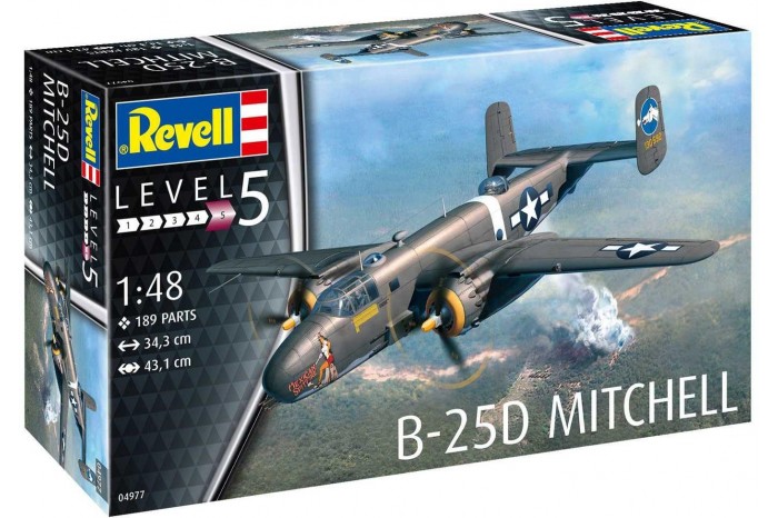 Revell - B-25D Mitchell (1:48) - 04977 - MJ Modelkits.com