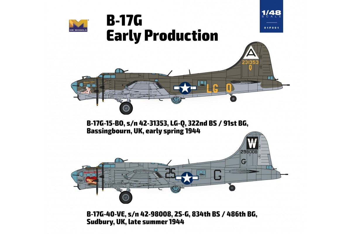 Hk Models B 17g Early Version 1 48 01f001 Mj Modelkits Com