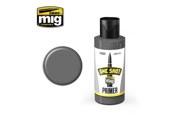 AMMO Of MIG ONE SHOT PRIMER GREY 2024 MJ Modelkits Com   One Shot Primer Grey 2024 