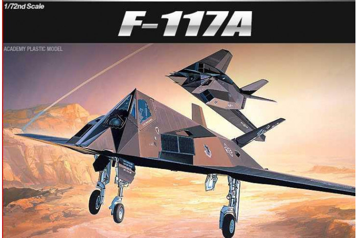 Academy - F-117A STEALTH FIGHTER/BOMBER (1:72) - 12475 - MJ...