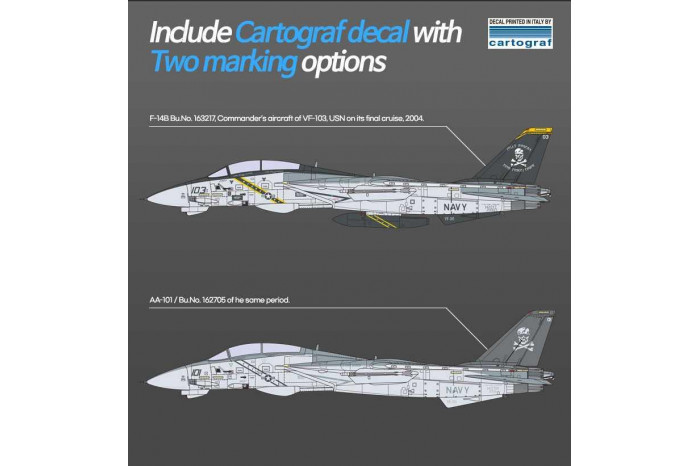 Academy - USN F-14B VF-103 Jolly Rogers (1:72) - 12578 - MJ...