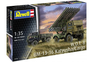 Plastic ModelKit military 03338 - BM-13-16 on WOT 8 (1:35)