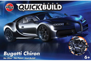 Quick Build auto J6025 - Bugatti Chiron - Black