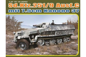 Model Kit military 6225 - Sd.Kfz.251/9 Ausf.C EARLY PRODUCTION (1:35)