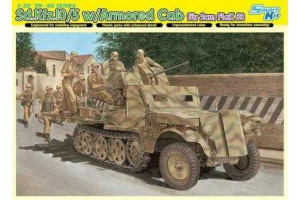 Model Kit military 6677 - Sd.Kfz.10/5 w/Armor Cab für 2cm Flak 38 (Smart Kit) (1:35)