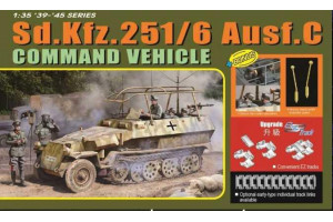 Model Kit military 6442 - Sd.Kfz.251/6 Ausf.C COMMAND VEHICLE (1:35)