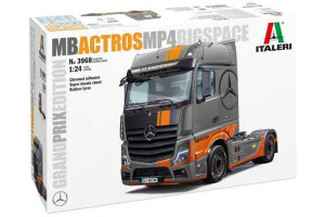 Model Kit truck 3968 - Mercedes-Benz Actros MP4 Space Grand Prix Edition (1:24)