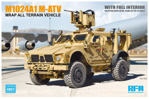 M1024A1 M-ATV w/FULL INTERIOR (1:48) - 4801