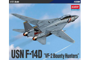 Model Kit letadlo 12590 - USN F-14D “VF-2 Bounty Hunters” (1:72)