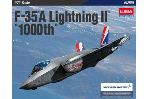 Model Kit letadlo 12591 - F-35A Lightning II "1000th" (1:72)