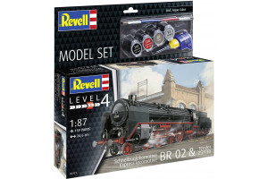 ModelSet lokomotiva 62171 - Express Locomotive BR02&Tender 2'2' T30 (1:87)