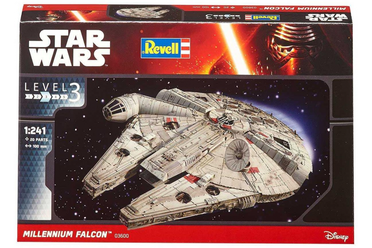 Revell Star Wars Millennium Falcon Kit modele, Escala 1:241 (03600),  Multicolor : : Hogar y cocina