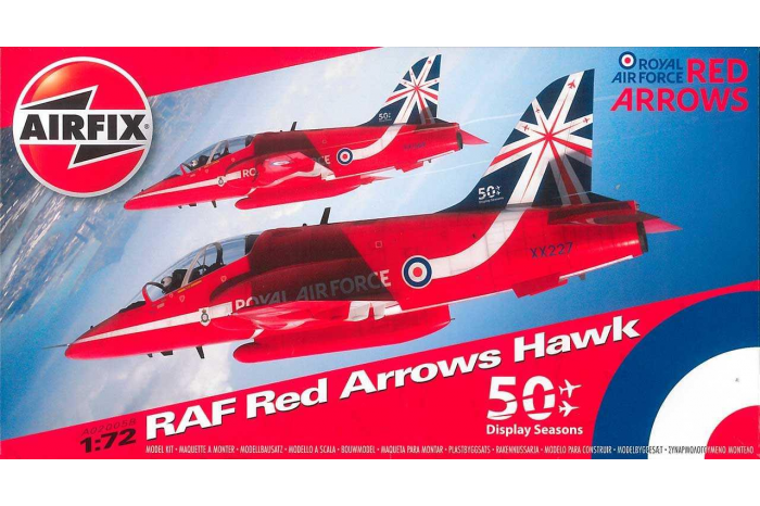 Airfix - Red Arrows Hawk (1:72) - A02005B - MJ Modelkits.com