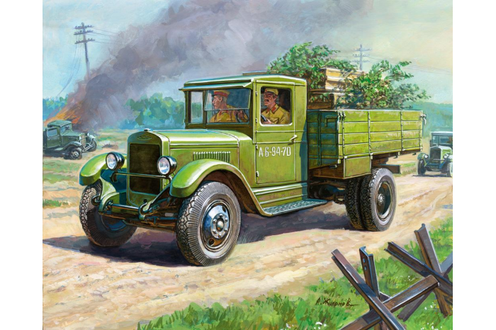 Zvezda - Wargames (WWII) military 6124 - Soviet Truck ZIS-5...